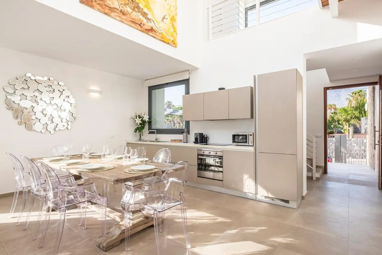 Villa Alisios Golf Luxury Tenerifesummervillas Heated Pool Costa Adeje